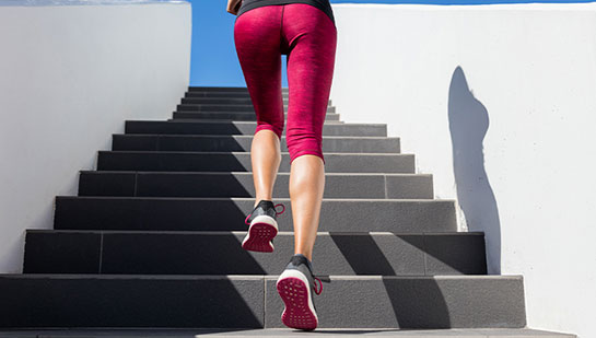 Woman exercising based on recommendation from San Ramon chiropractor