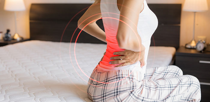 Woman suffering from fibromyalgia before chiropractic treatment from San Ramon chiropractor