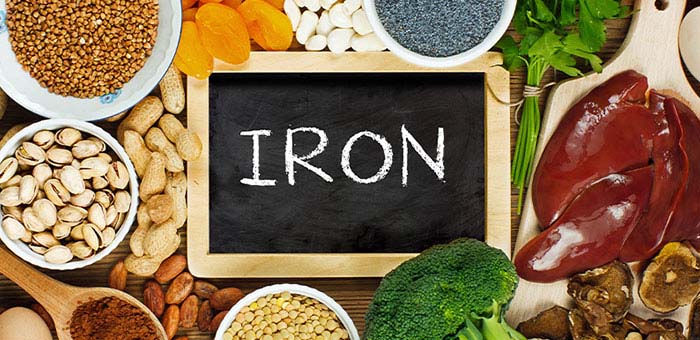 Iron rich foods recommended by San Ramon chiropractor